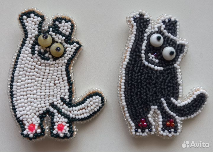 Брошь из бисера