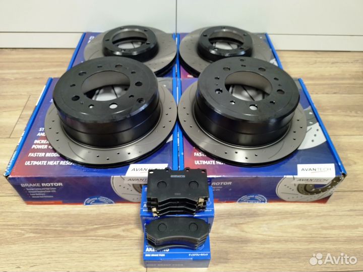 Перфорированные тормозные диски Lexus LX470