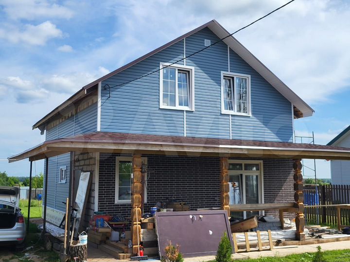 Дом 140 м² на участке 10 сот.