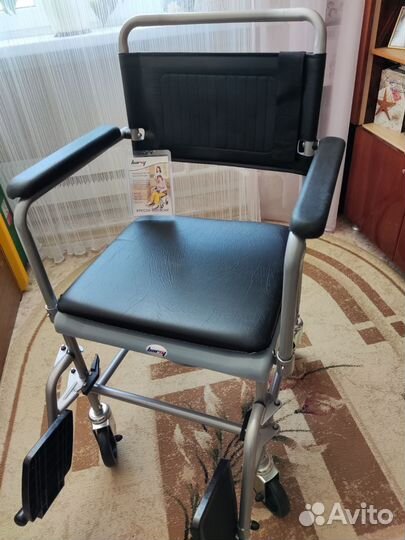 Санитарный стул туалет на колесах