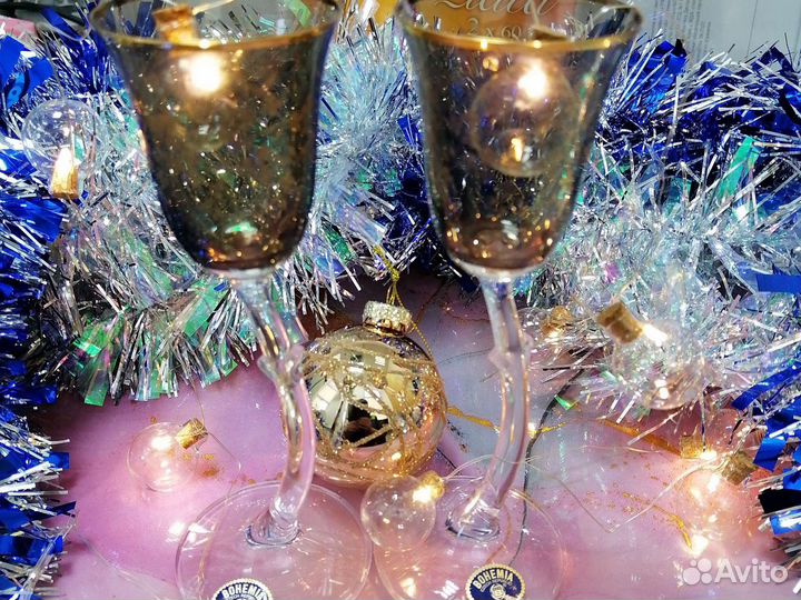 Отличный подарок. Фужеры новые 2 шт