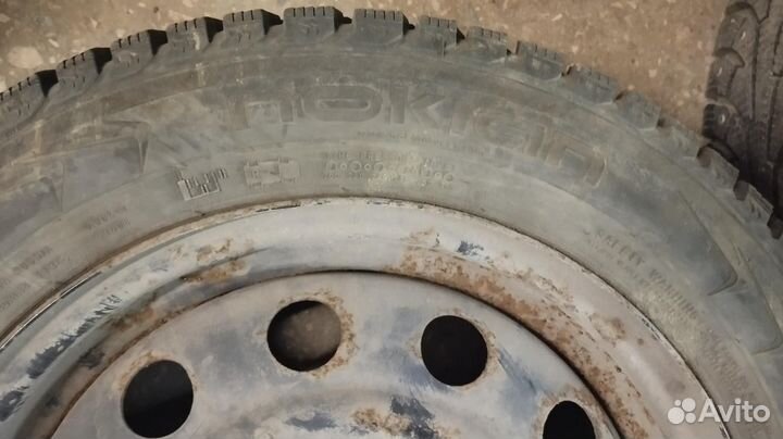 185/65 R15 Nokian Nordman 5 Зима Штампованные R15 pсd:4x100 ет:50 DIA:54.1