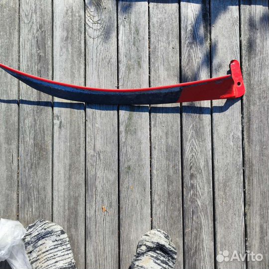 Коса ручная с рукоятью новая