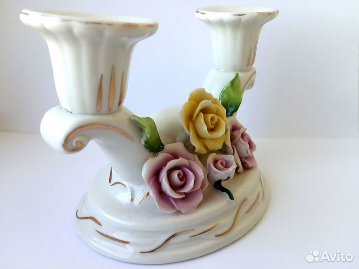 Подсвечник Фарфор 1930ых Knabe & Co