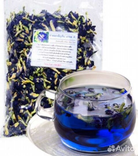 Тайский синий чай