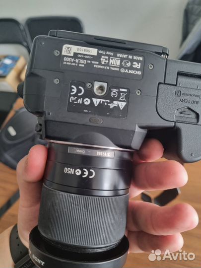 Зеркальный фотоаппарат sony dslr-A300