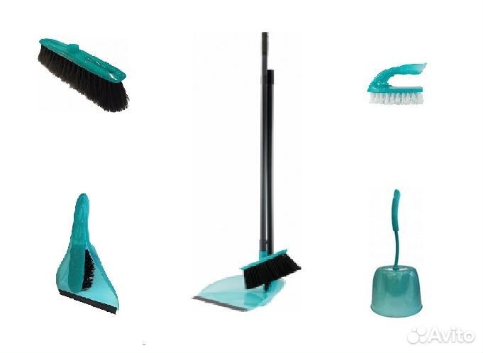 Набор для уборки (щетка+совок,щекта/уголок,ёрш)
