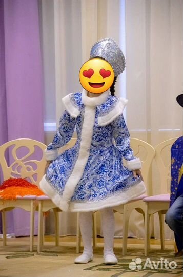 Костюм снегурочки детский