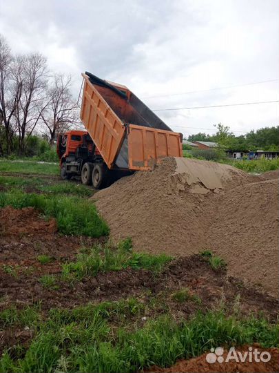 Песок речной в Борский