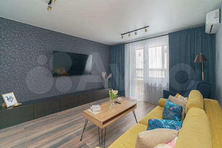 2-к. квартира, 58,6 м², 21/25 эт.