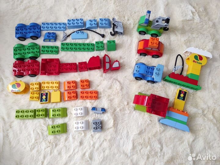 Конструктор lego duplo 10552 Машинки 2 набора