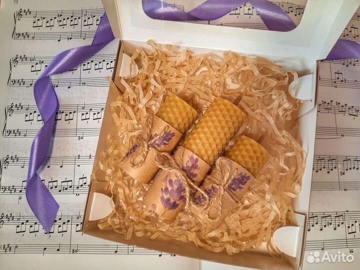 Медовые свечи. Ручная работа