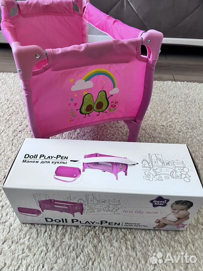 Манеж кроватка для кукол