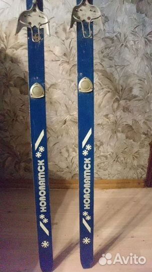 Беговые лыжи, деревянные