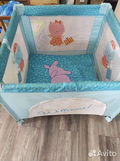 Манеж детский складной б/у