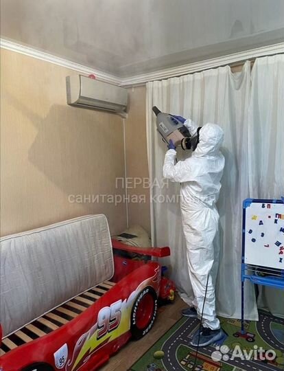 Уничтожение тараканов, клопов, мышей, блох