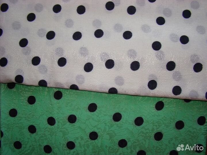 Новые отрезы тканей