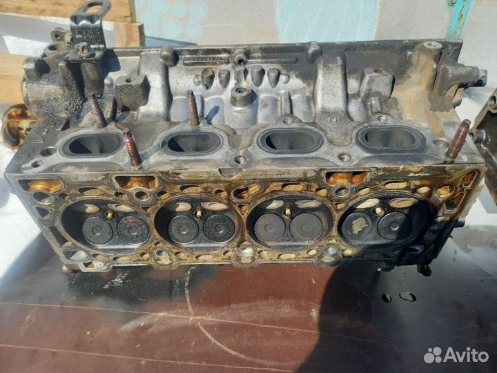 Головка блока двигателя опель астра a16let