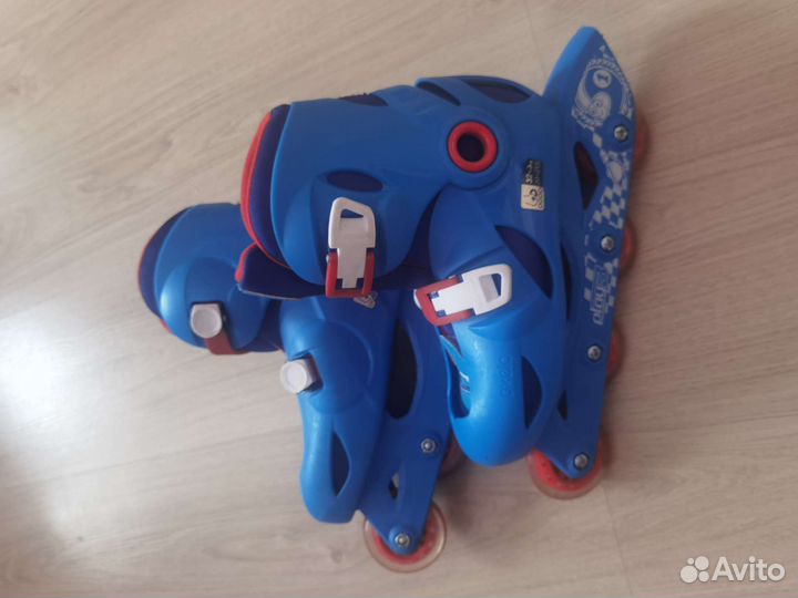 Роликовые коньки детские раздвижные