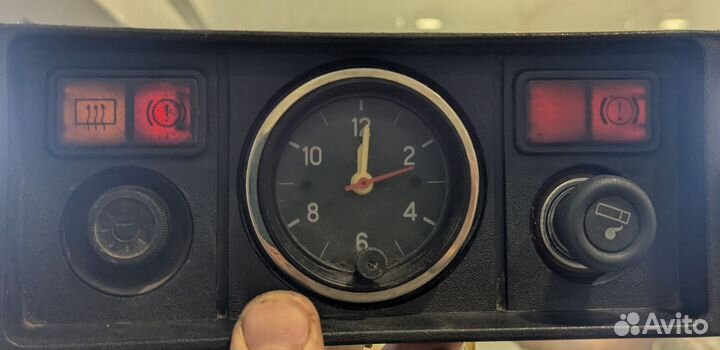 Панель индикации с часами СССР 2107