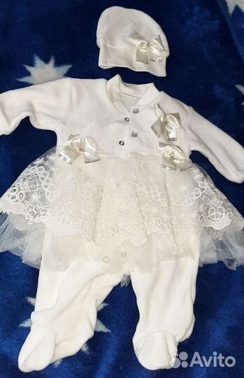 Комплект на выписку для девочки