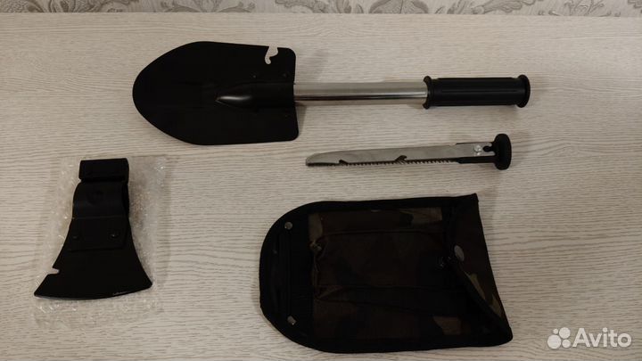 Туристическая лопата 4в 1м.Подарок на 23февраля