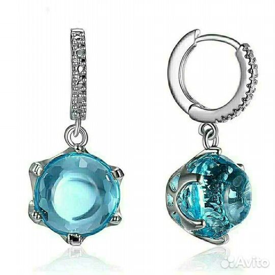 Комплект ювелирный,родированный