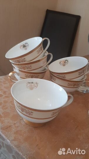 Чайный набор из 6 кружек