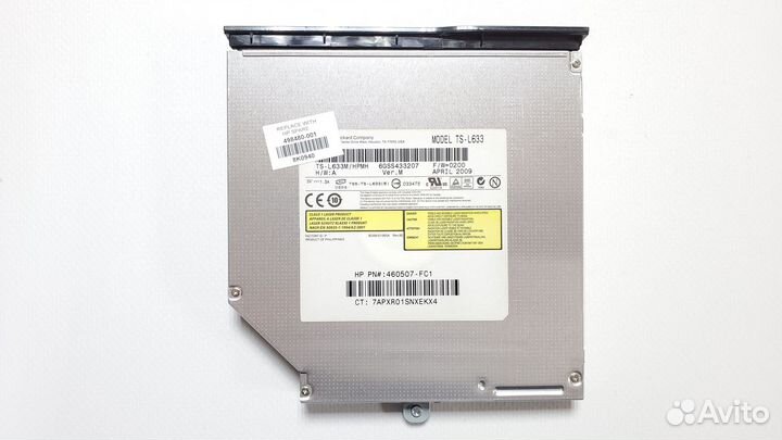 DVD привод с панелью ноутбука Compaq Presario CQ60