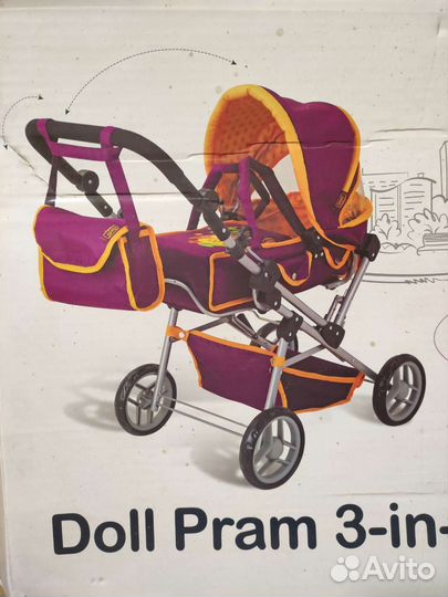 Детская коляска для кукол бу
