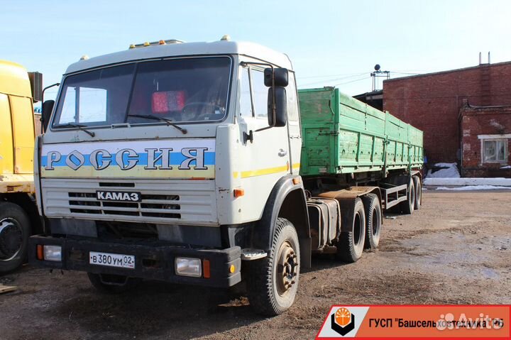 КамАЗ 54115 с полуприцепом, 2001