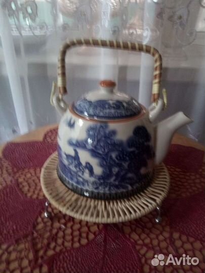 Заварочный чайник фарфор