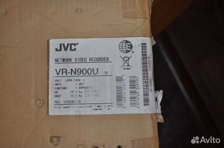 Видеорегистратор JVC VR-N900U