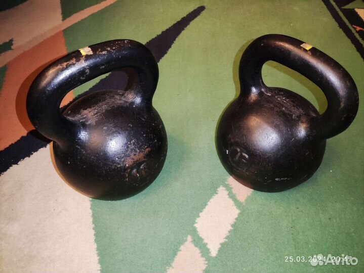 Гири чугунные 16 кг