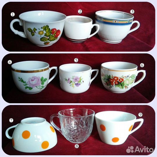 Чайники, тарелки, салатники, чайные чашки