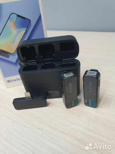 Микрофон без провода радиопередача для iPhone