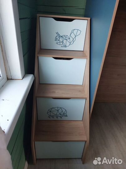 Детская кровать чердак