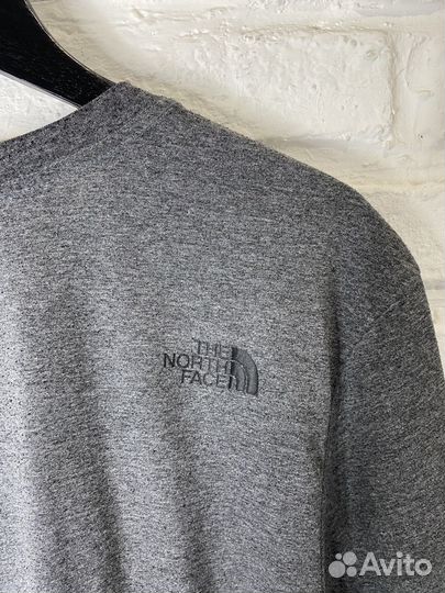 THE north face gray TEE