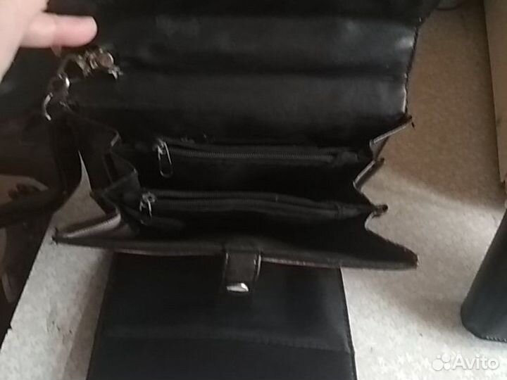 Мужской портмоне кожаный