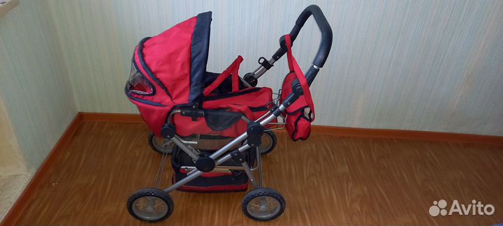 Коляска для кукол большая
