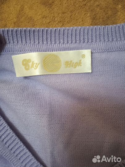 Джемпер с коротким рукавом