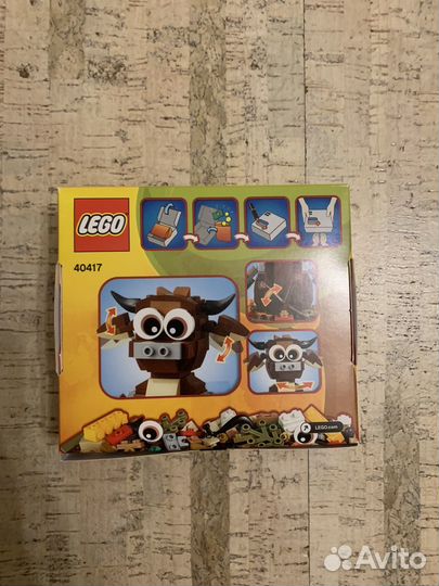 Lego набор в честь символа быка