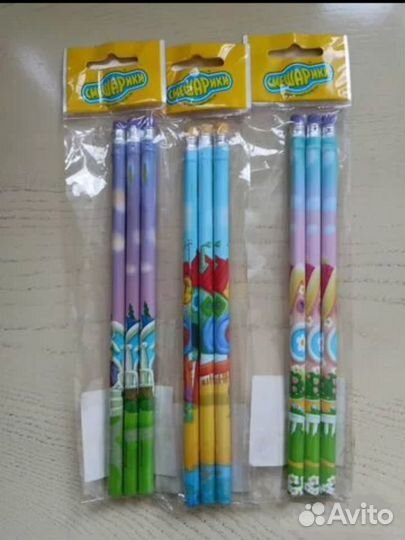 Фотоальбом, карандаши Смешарики, фартук Ben 10