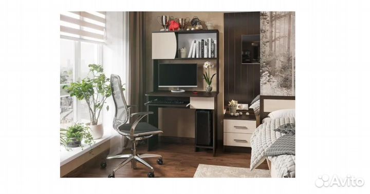 Компьютерный стол № 2 венге