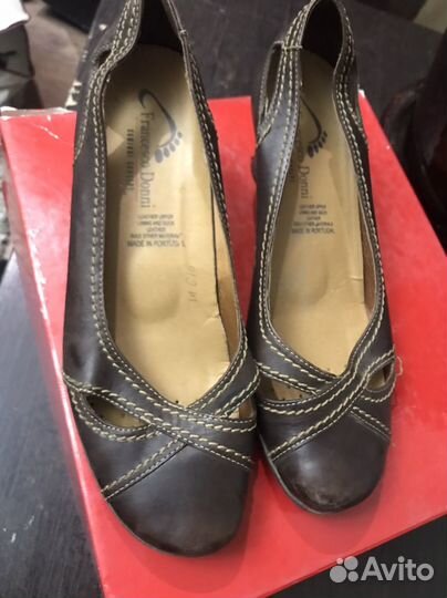 Туфли женские 38 размер натуральная кожа новые