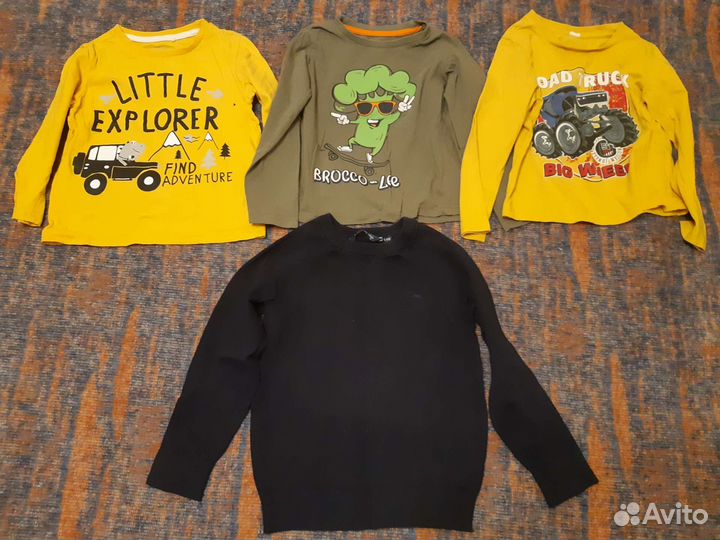 Детские вещи пакетом на мальчика 116