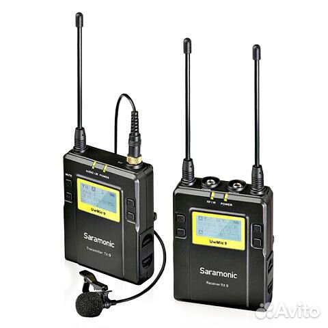 Новый UwMic9 TX9+RX9 Saramonic UwMic9 Kit1 радиопе