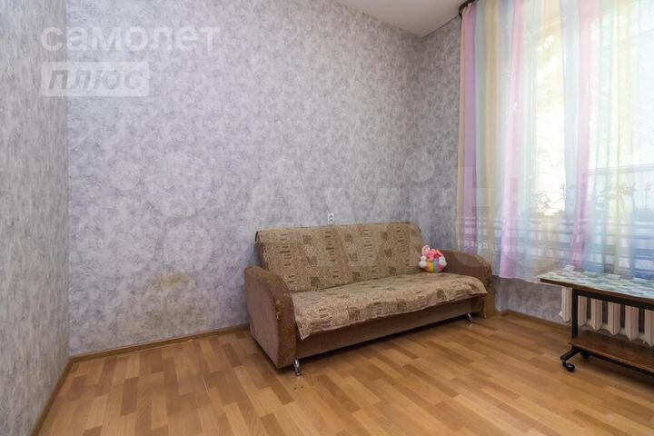 Комната 36,9 м² в 1-к., 1/5 эт.