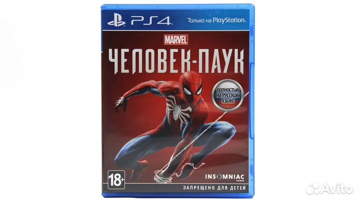 Человек-паук для PS4 (Русский язык )