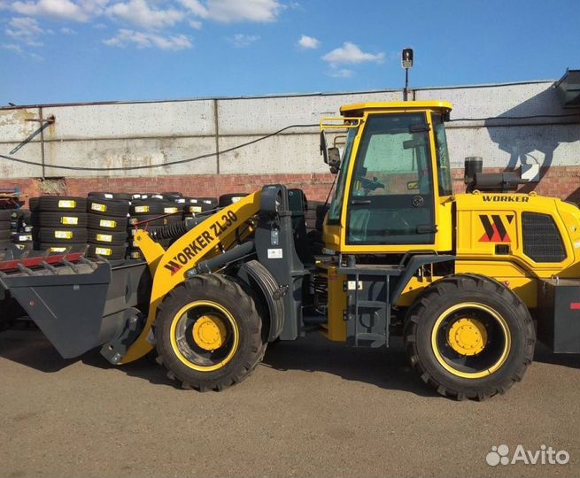 Фронтальный погрузчик Worker ZL30, 2023